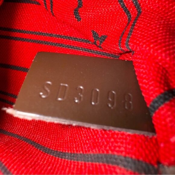 Authentic Extra Large Louis Vuitton Neverfull GM Damier Ebene Tote Bag 2008 - Picture 10 of 14